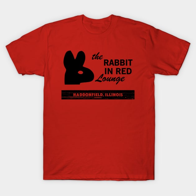 THE RABBIT IN RED LOUNGE T-Shirt by YourLuckyTee